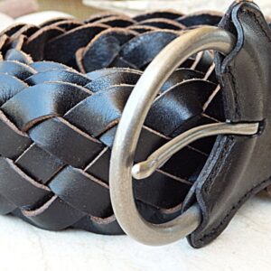 Leather belt
