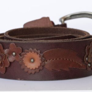 BROWN Leather belt