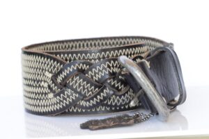 Leather belt