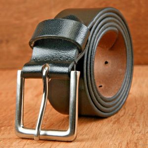 Mens Genuine Leather Belt Belts 38mm Black Brown Full Grain High Quality BUCKLE # 100% Leather # 1st CLASS P&P