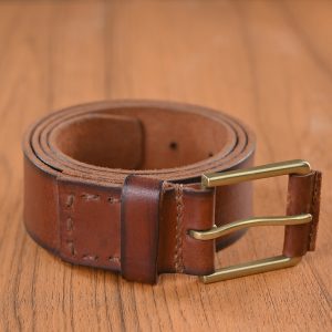 Handcrafted Genuine Leather Belt – Premium Quality, Stylish Design, High Quality, BRASS BUCKLE, # 100% Leather, #GiftForHim, #UniqueBuckle